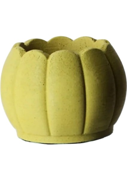 8,5cm Kabak Saksı Silikon Kalıp K-1274