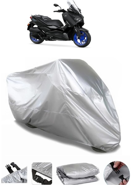 Yamaha X-Max 250 Abs Gri Motosiklet Brandası Premium Kalite
