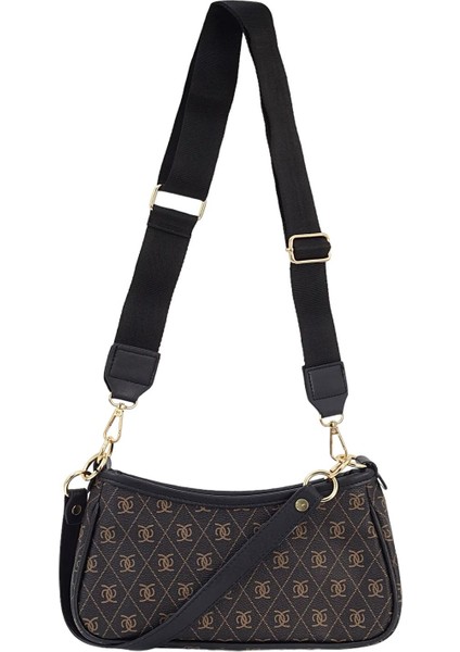 Kadın Desenli El ve Omuz Çantası