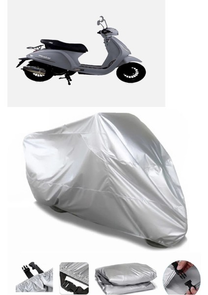 Altai Misk 50 Gri Motosiklet Brandası Premium Kalite