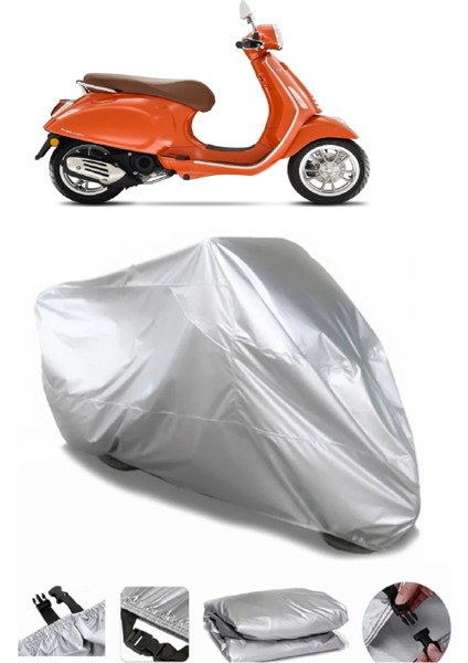 Vespa Sprint 50 Gri Motosiklet Brandası Premium Kalite