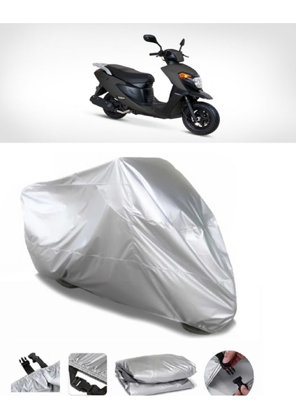 Daelim Dart 125 Gri Motosiklet Brandası Premium Kalite