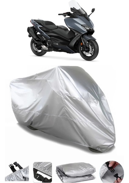 Yamaha Tmax 560 Gri Motosiklet Brandası Premium Kalite