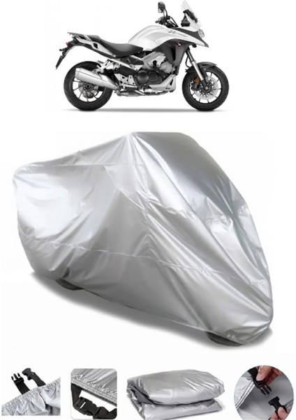 Honda Vfr 800 x Crossrunner Gri Motosiklet Brandası Premium Kalite