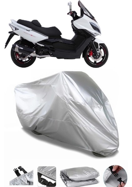 Kymco Xciting 500 Gri Motosiklet Brandası Premium Kalite
