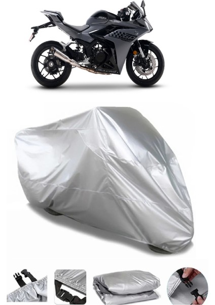 Arora Gp 250 Gri Motosiklet Brandası Premium Kalite