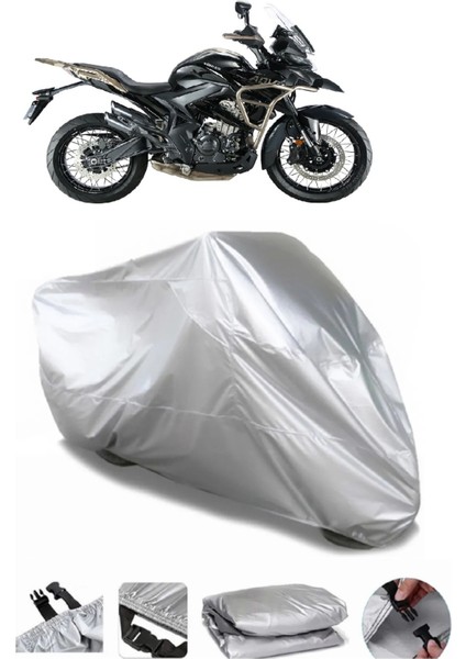 Zontes 350 T2 Gri Motosiklet Brandası Premium Kalite