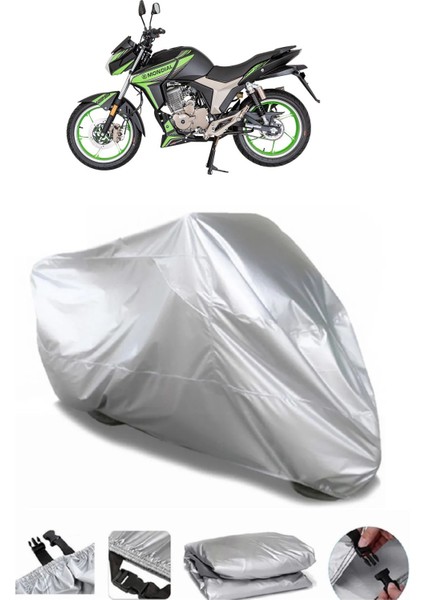 Mondial Kd 125 F Gri Motosiklet Brandası Premium Kalite