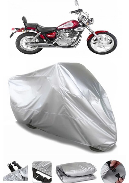 Keeway Super Shadow 250 Gri Motosiklet Brandası Premium Kalite