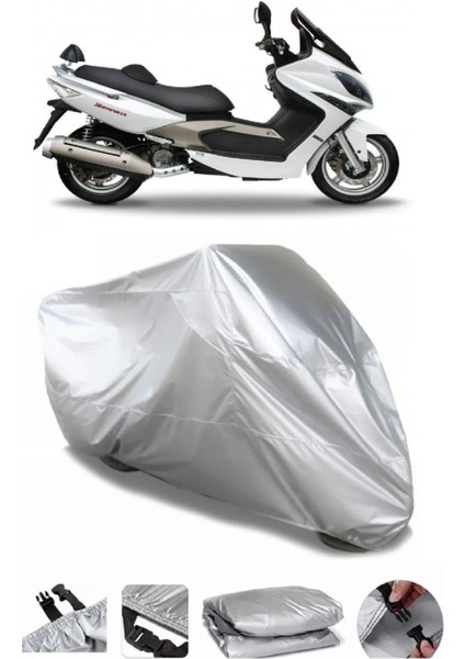 Kymco Xciting 250I Gri Motosiklet Brandası Premium Kalite