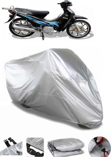Arora Ar 100-7 Gri Motosiklet Brandası Premium Kalite