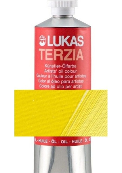 Terzia Yağlı Boya 37 Ml. 558 Kadmium Sarı Açık