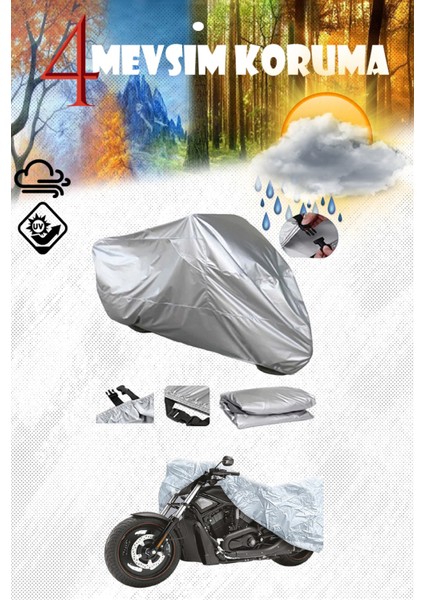 Kuba Cr1 Gri Motosiklet Brandası Premium Kalite fiyatları