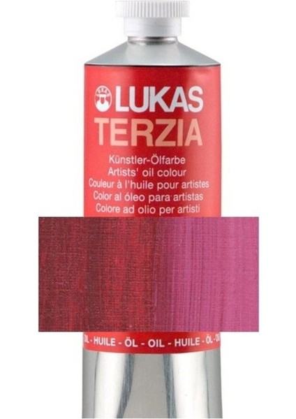 Terzia Yağlı Boya 37 Ml. 565 Carmine Kırmızı