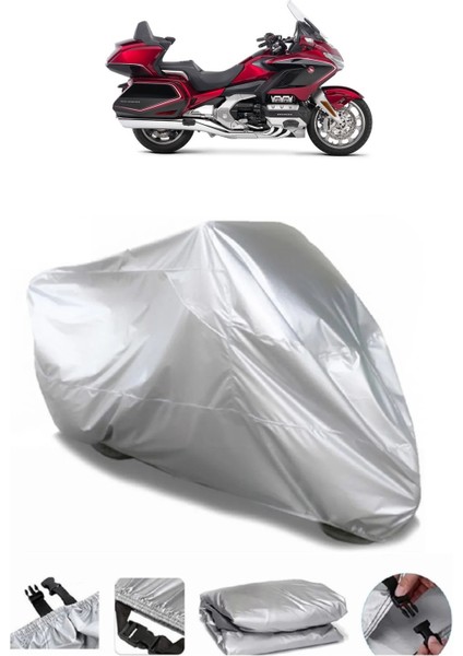 Honda Goldwing Gl 1800 Dct Gri Motosiklet Brandası Premium Kalite