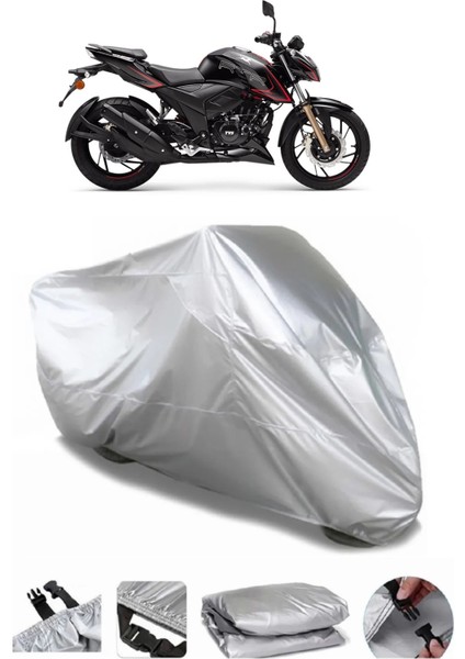 Tvs Apache Rtr 200 Gri Motosiklet Brandası Premium Kalite