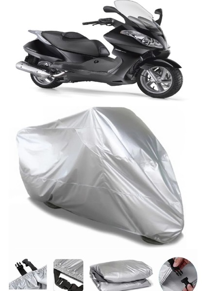 Aprilia Atlantic 500 Sprint Gri Motosiklet Brandası Premium Kalite