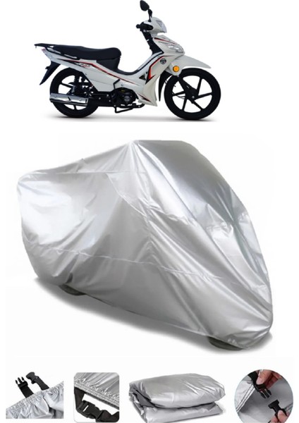 Kuba Ege 100 Gri Motosiklet Brandası Premium Kalite