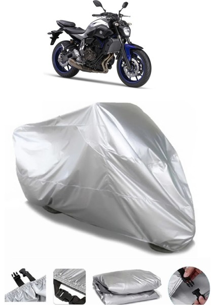 Yamaha Mt-07 Abs Gri Motosiklet Brandası Premium Kalite