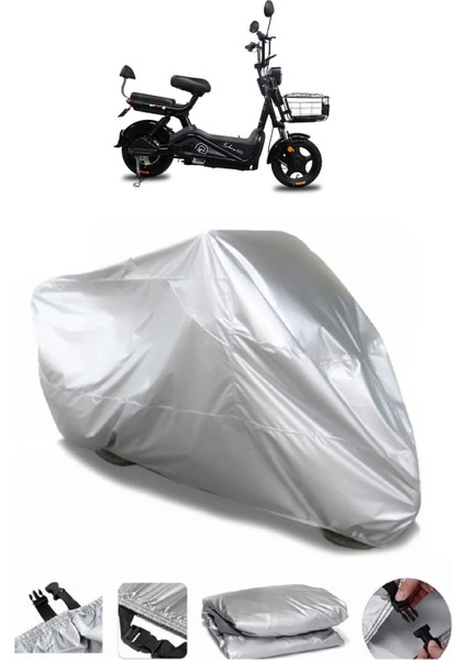 Stmax Kobra 500 Gri Motosiklet Brandası Premium Kalite