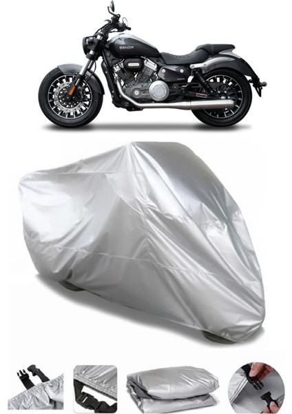 Yuki Benda Rock 250 Gri Motosiklet Brandası Premium Kalite