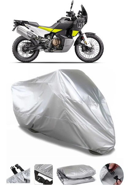 Husqvarna Norden 901 Gri Motosiklet Brandası Premium Kalite