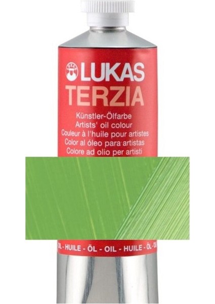 Terzia Yağlı Boya 37 Ml. 582 Chrom Yeşil Açık