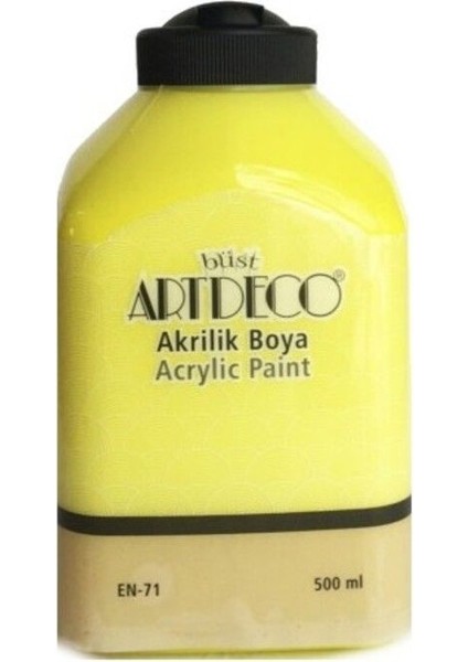 500ML 3627 Limon Sarı Akrilik Boya