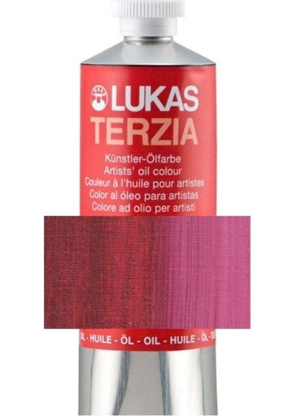 Terzia Yağlı Boya 37 Ml. 565 Carmine Kırmızı