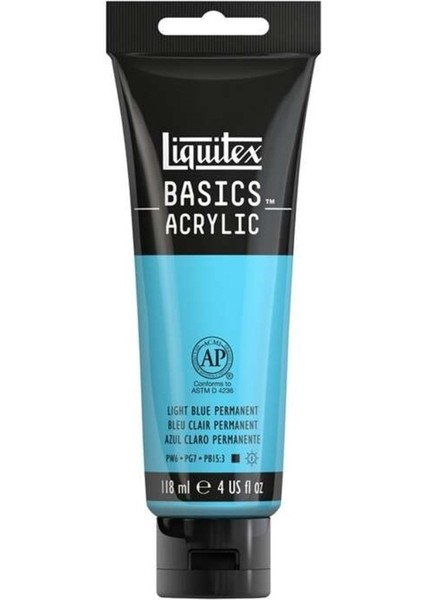 Basics Akrilik Boya 118 ml Light Blue Permanent 770