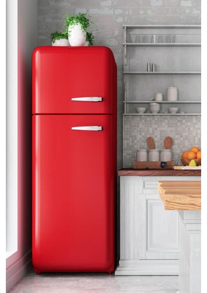 Parlak Kırmızı Yapışkanlı Folyo 122 cm x 7 mt