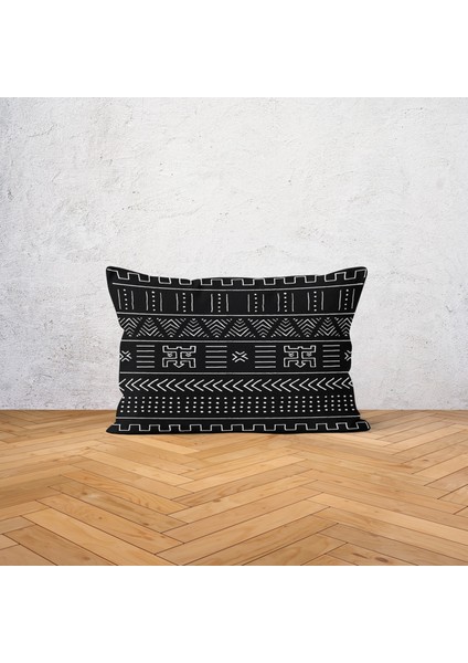 Dark Aztec Çift Taraflı Yastık Kılıfı - 2 Adet