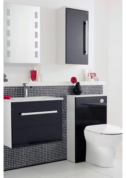 Parlak Siyah Yapışkanlı Folyo 122 cm x 9 mt