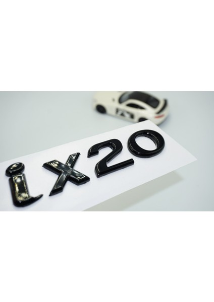 Hyundai IX20 Bagaj Siyah Abs 3m 3D Yazı Logo Amblem