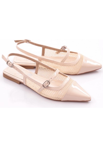 6004 Kadin Üstten Bağlamali Sivri Burun Babet fiyatları