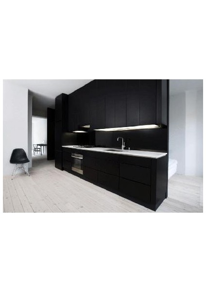 Mat Siyah Yapışkanlı Folyo 122 cm x 10 mt modelleri