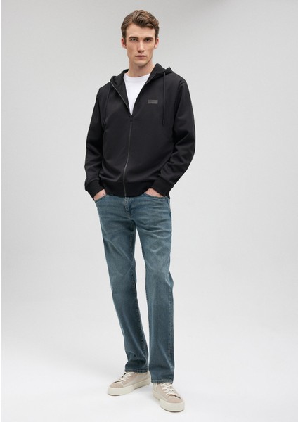 Black Kapüşonlu Fermuarlı Siyah Sweatshirt 0S10134-900 fiyatları