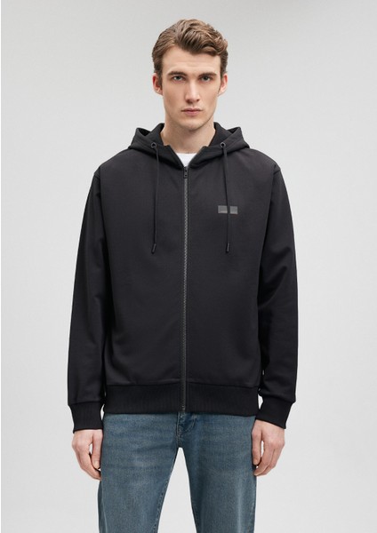 Black Kapüşonlu Fermuarlı Siyah Sweatshirt 0S10134-900 modelleri