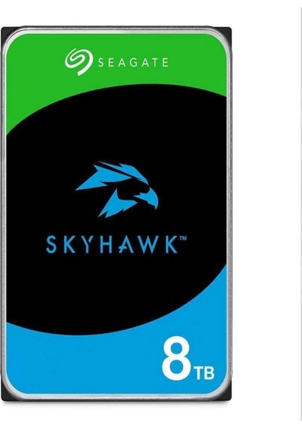 Skyhawk, ST8000VX009, 3.5&quot;, 8tb, 256MB, 5400RPM, Güvenlik, HDD