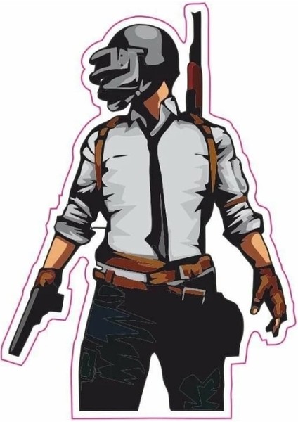Pubg 70X100MM Sticker
