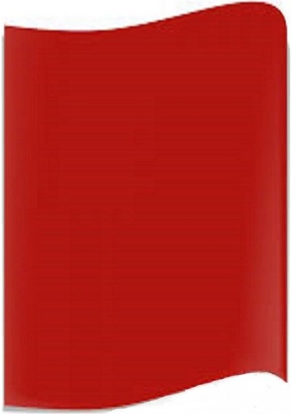 Mat Kırmızı Yapışkanlı Folyo 61 cm x 3mt