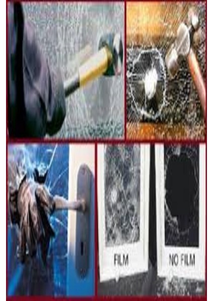 Güvenlik Cam Film Siyah Amerikan Çizilmez Açık Ton 50 cm x 6 Metre modelleri