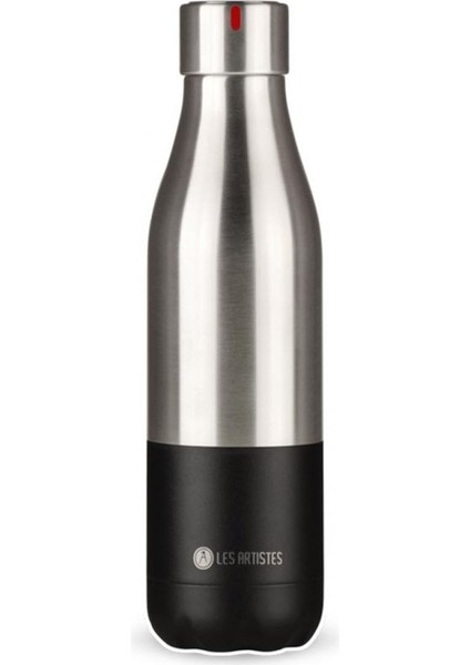 Isı Yalıtımlı Çelik Termos Matara 500ML Split Black