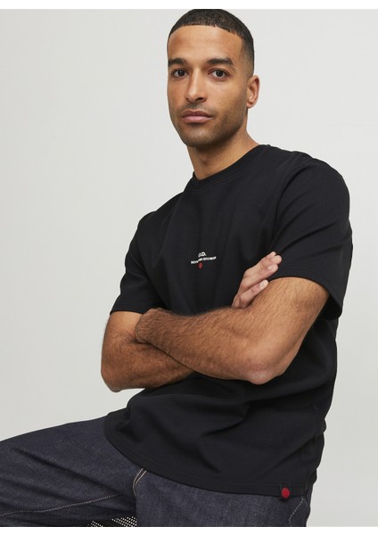 Yuvarlak Yaka Siyah Erkek T-Shirt Rddluca Tee S/s Crew Neck Noos modelleri