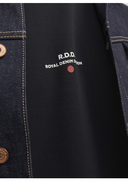 Yuvarlak Yaka Siyah Erkek T-Shirt Rddluca Tee S/s Crew Neck Noos fırsatları