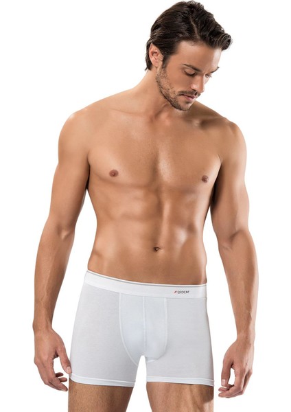 Erdem Beyaz Basic Boxer 1447