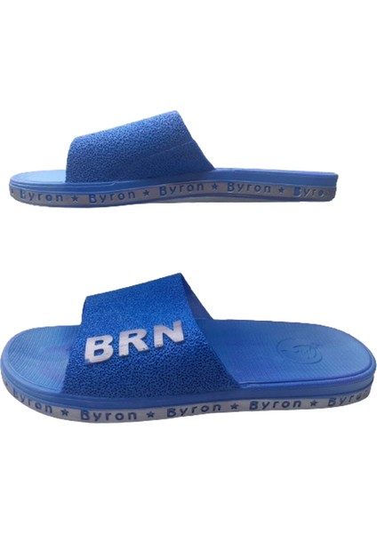 Brn Erkek Mavi Gri Kaymaz Taban Deniz Plaj Havuz Günlük Yürüyüş Terlik B050-10 modelleri