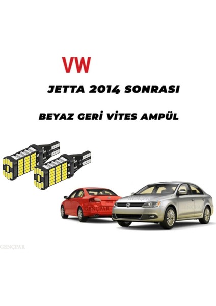 Auto Ampulance Vw Jetta Mk6 (2014 Sonrası) LED Geri Vites Ampul Beyaz