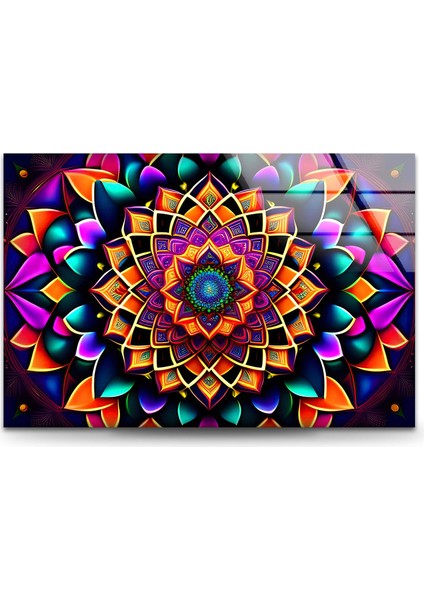 Mozaik Temperli Cam Duvar Tablosu fiyatları