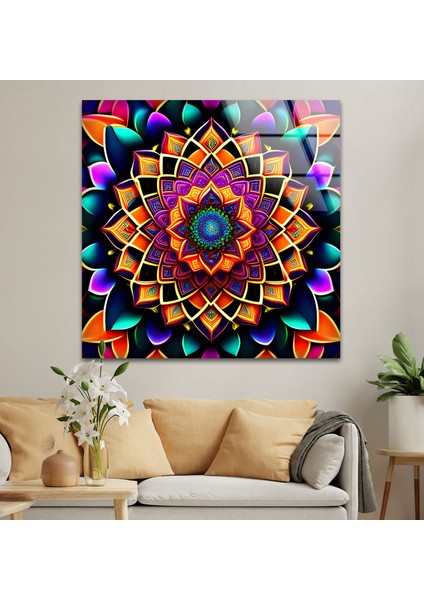 Mozaik Temperli Cam Duvar Tablosu indirimleri